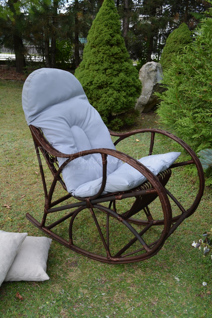 FOTEL BUJANY WIKLINA LORD BRĄZ + PODUSZKA KOLORY EAN (GTIN) 5904653931214