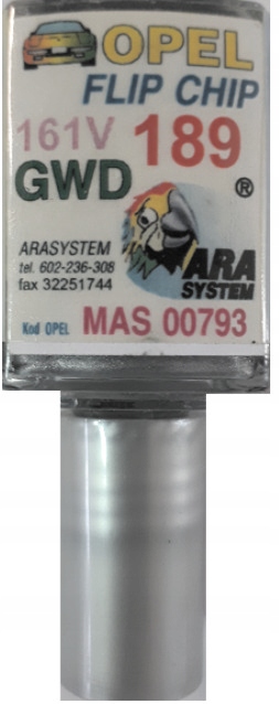 

Opel 189 Gwd 161V Flip Chip Lakier Zaprawka Do Rys