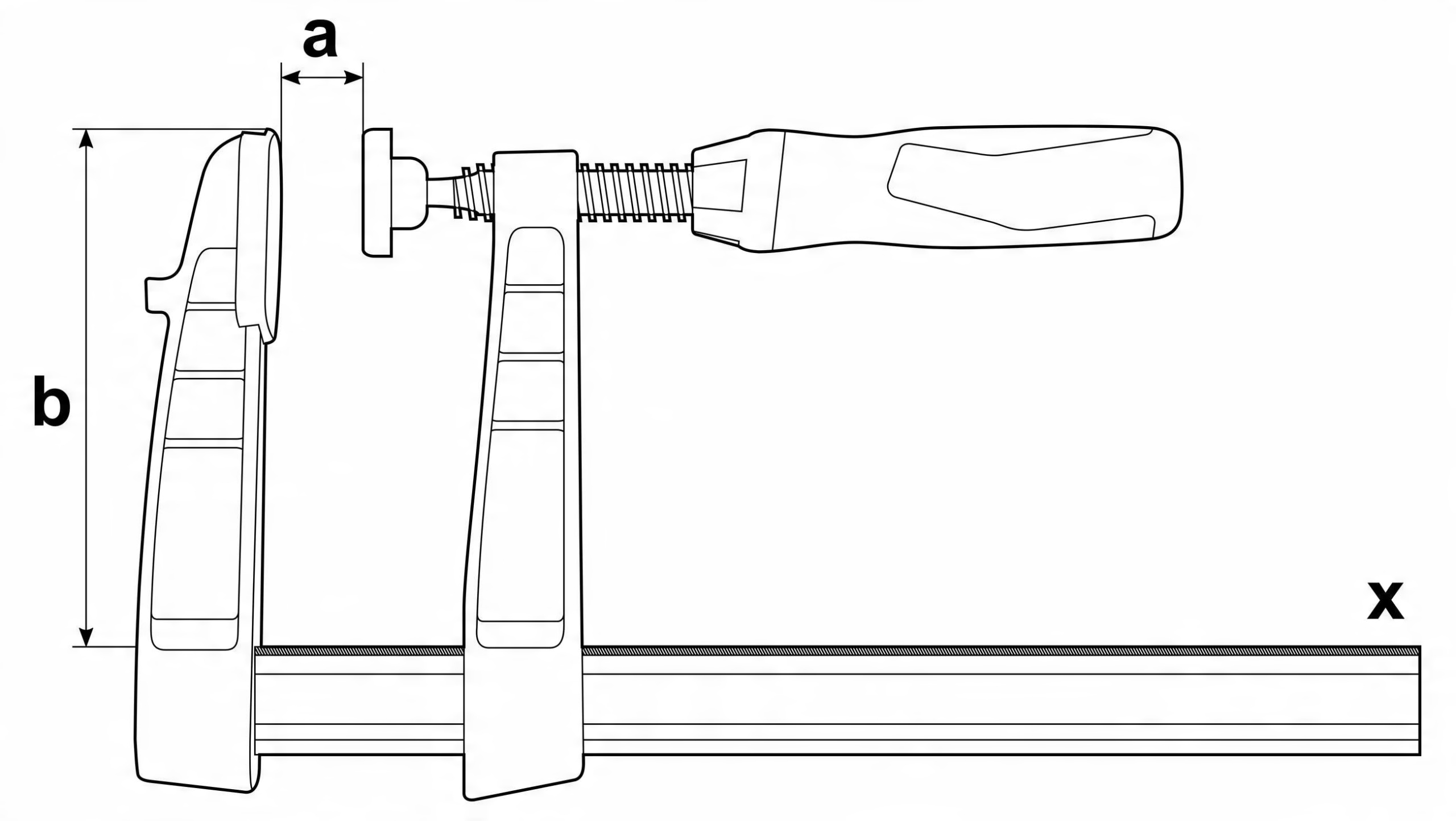 Тип столярних виробів Bessey TG 300/80