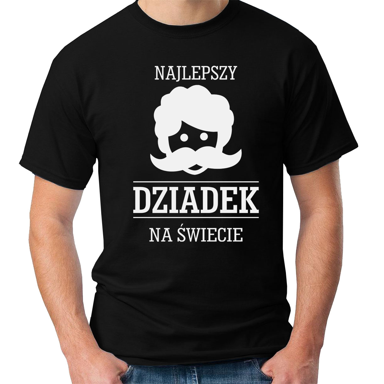 

Koszulka Super Dziadek, dzień dziadka, kolory