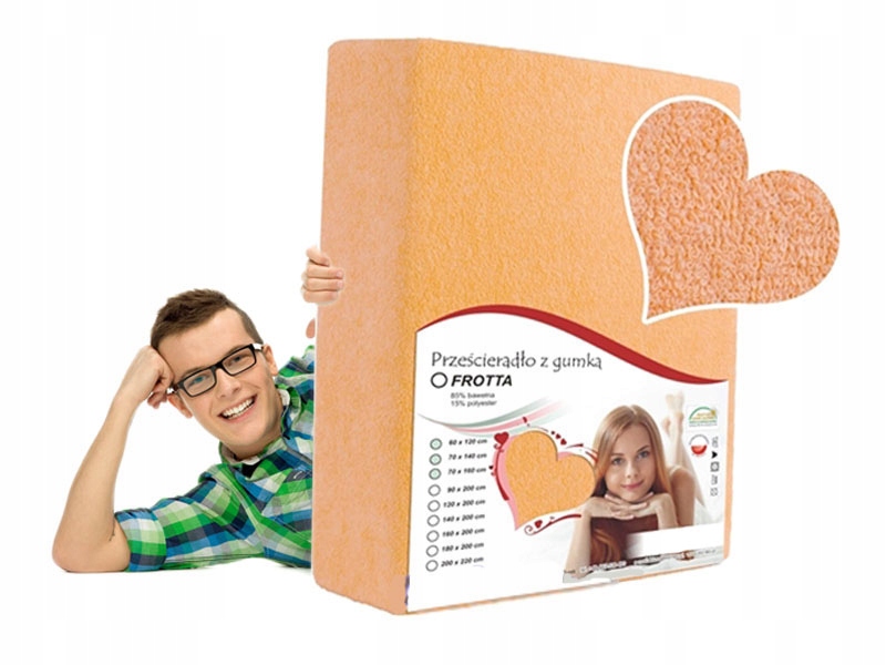 

Prześcieradło Polski Produkt 80x160 CM Frotta