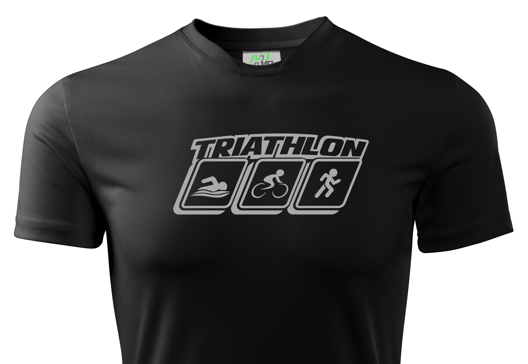 

Hvr Koszulka Termiczna Odblaskowa Triathlonisty XL