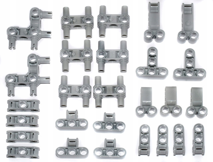 

Lego Technic łączniki 98989 63869 i inne