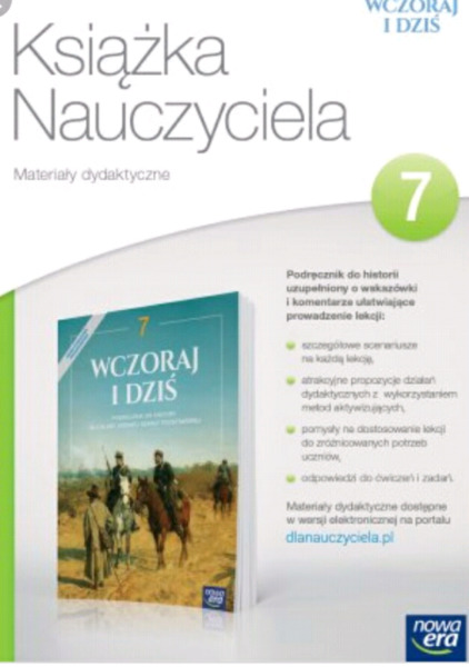 Wczoraj I Dziś 7 Sprawdziany testy 2017 Nowa Era