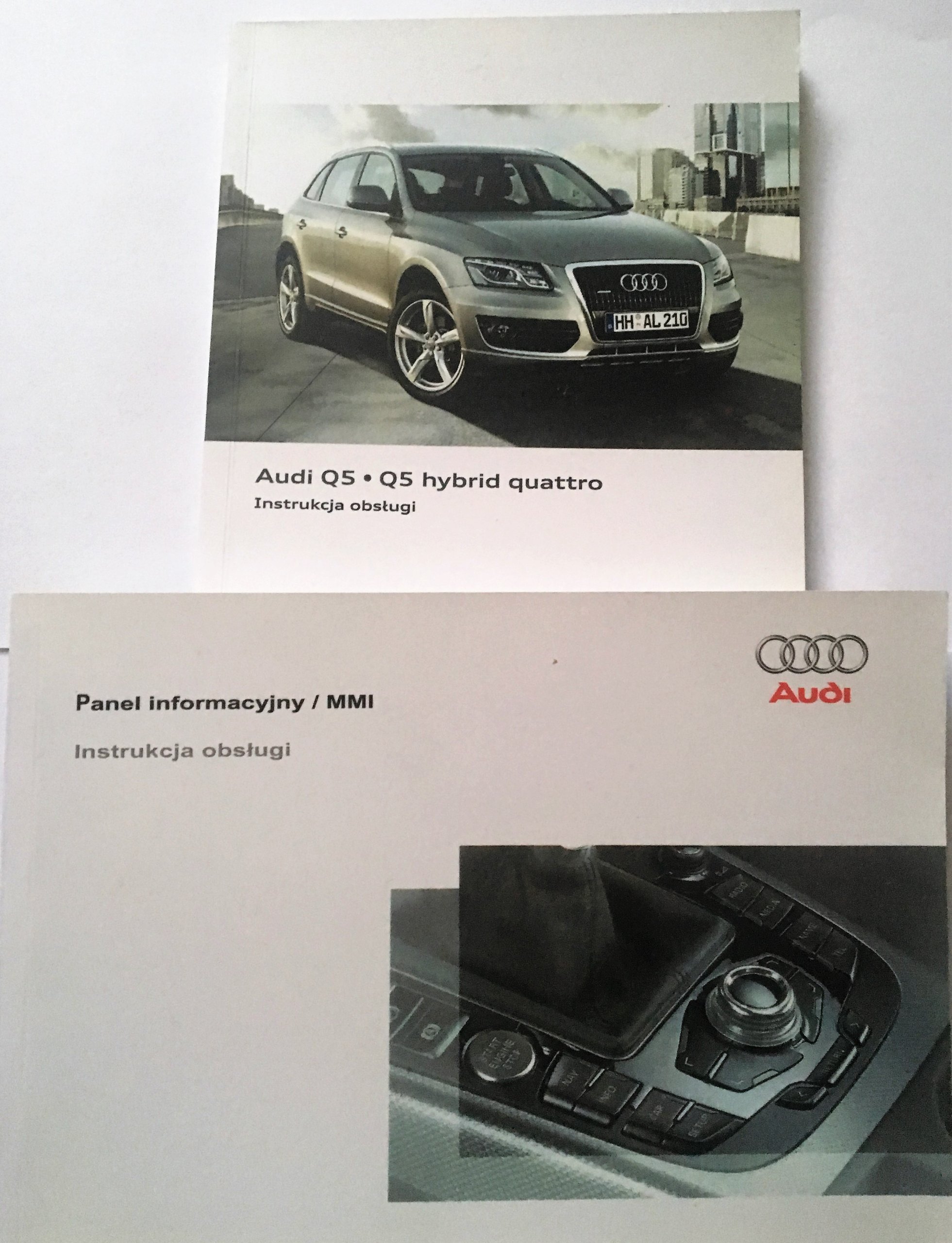 Audi Q5 с 2008 года-польское руководство по эксплуатации+ MMI