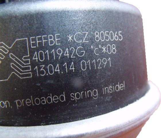 VW 2.0 TDI BITURBO ZAWÓR TURBINY GRUSZKA 4011942G Typ samochodu Samochody osobowe Samochody dostawcze