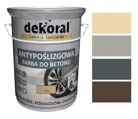 

Dekoral Akrylit B Farba do betonu 5L