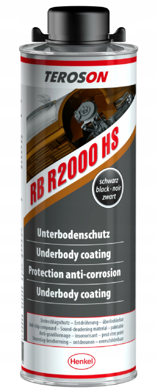 

Teroson Rb R2000 Konserwacja Podwozi Czarny