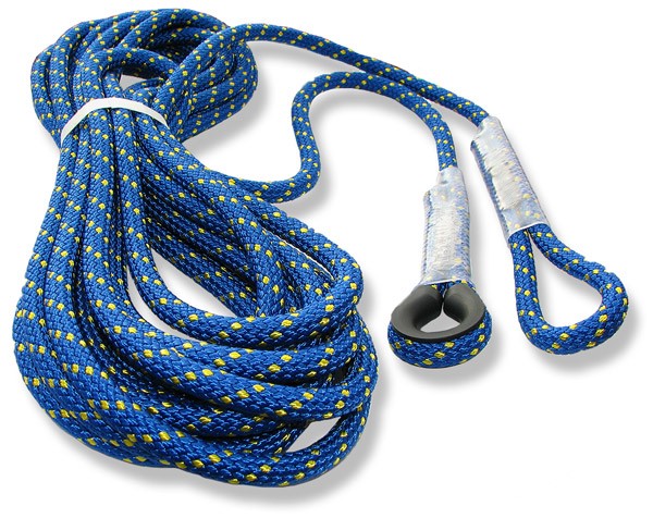 Linka asekuracyjna Mocna lina robocza pozioma kotwicząca Irudek 15 metrów