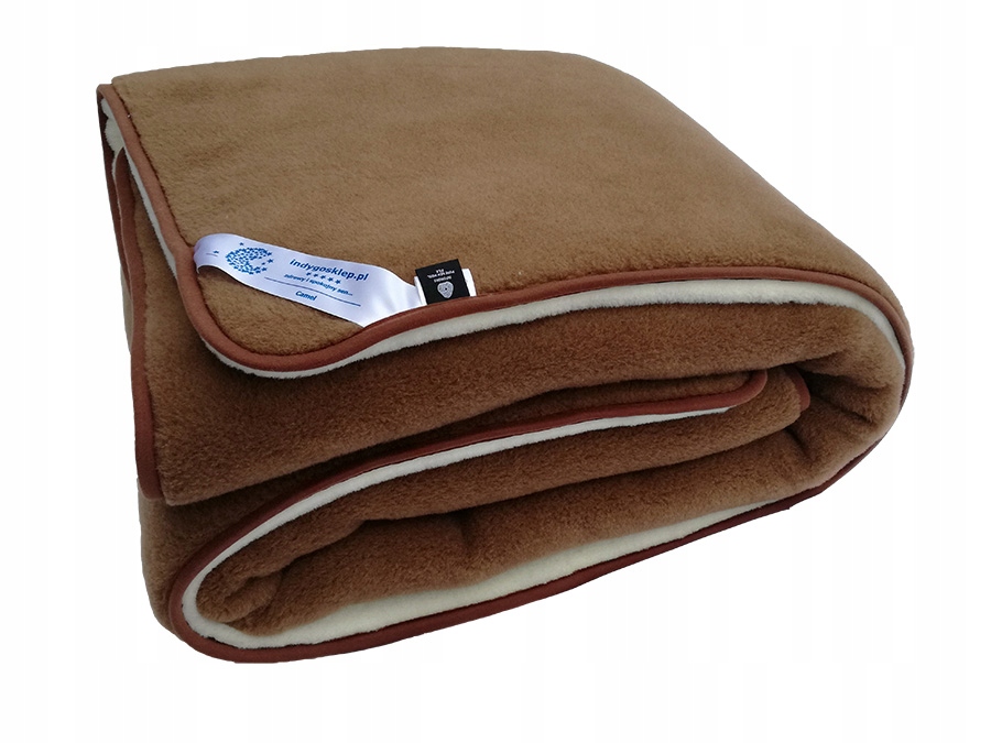 

Kołdra Wełniana 160x200 Camel Kaszmir Gładki CK3