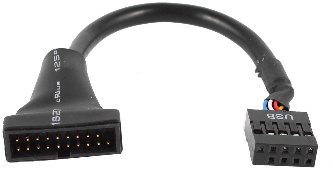 

Adapter Przejściówka Usb 3.0 / Usb 2.0 19PIN-9PIN