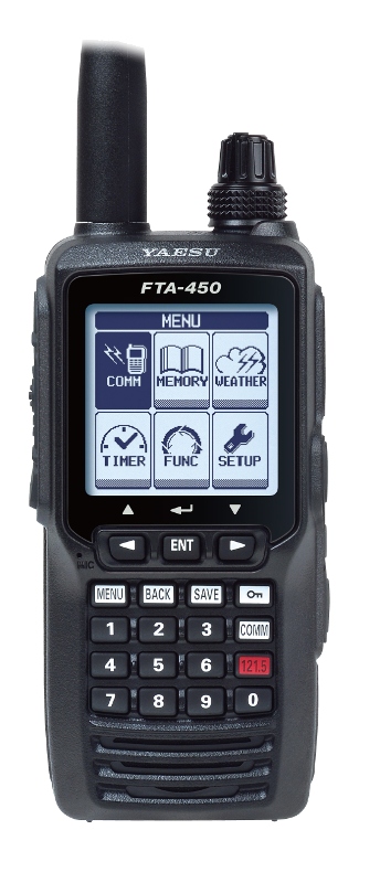 YAESU FTA-450-L РАДИО АВИАКОМПАНИИ РУЧНОЙ 5W JAPAN