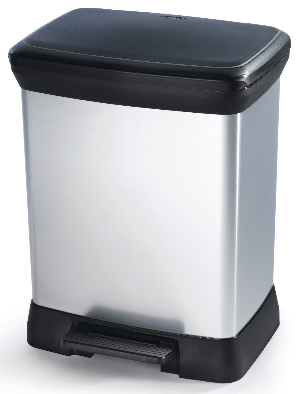 

Kosz Na Śmieci Metalizowany Curver Deco Bin 30L