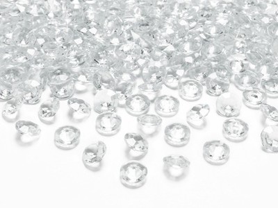 

Diamenty diamentowe konfetti kryształki 6mm