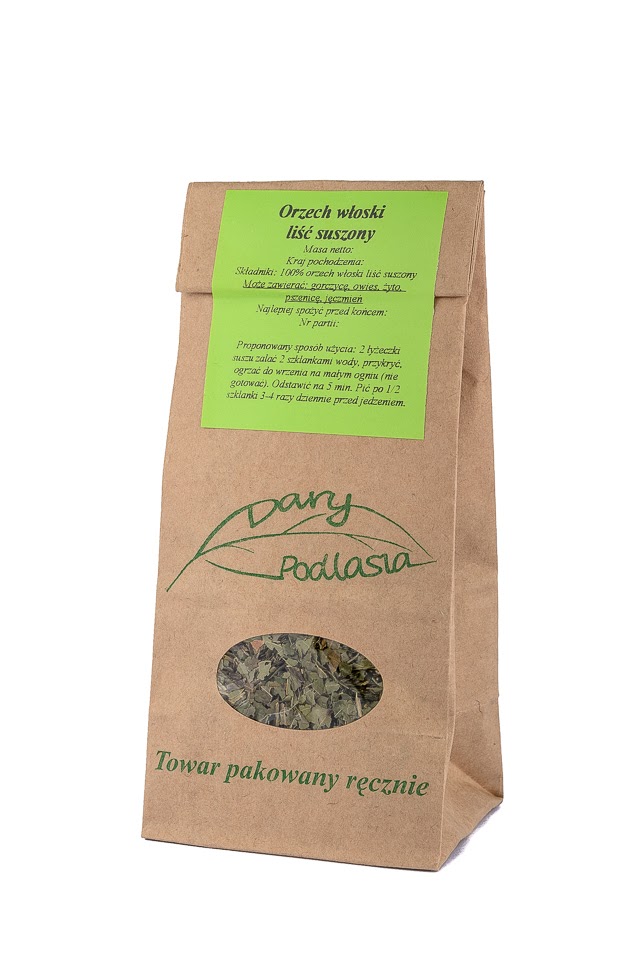 

Orzech włoski liść Zioła 500g Dary Podlasia