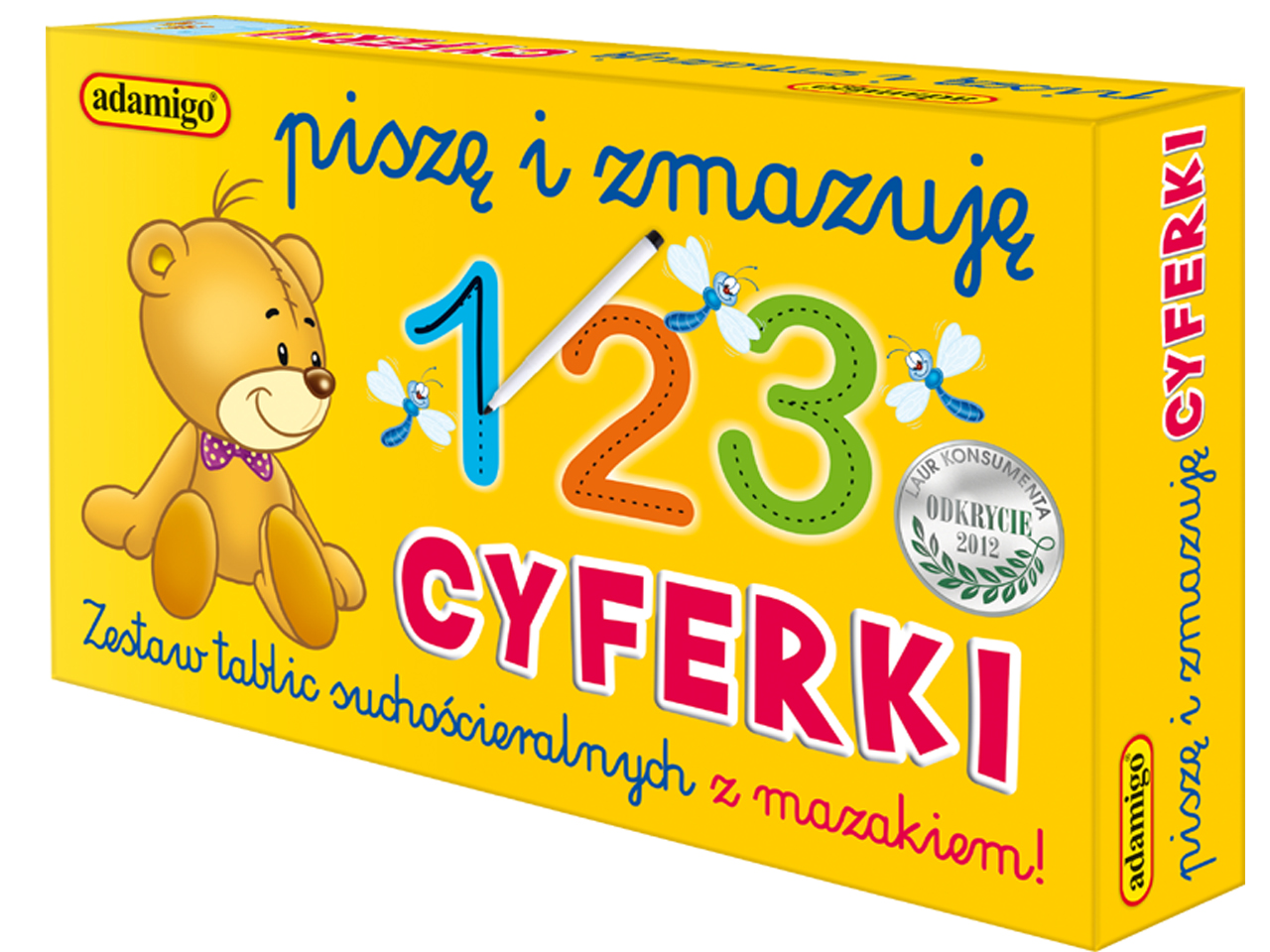 

Adamigo Gra logiczna Piszę i zmazuję Cyferki 06601
