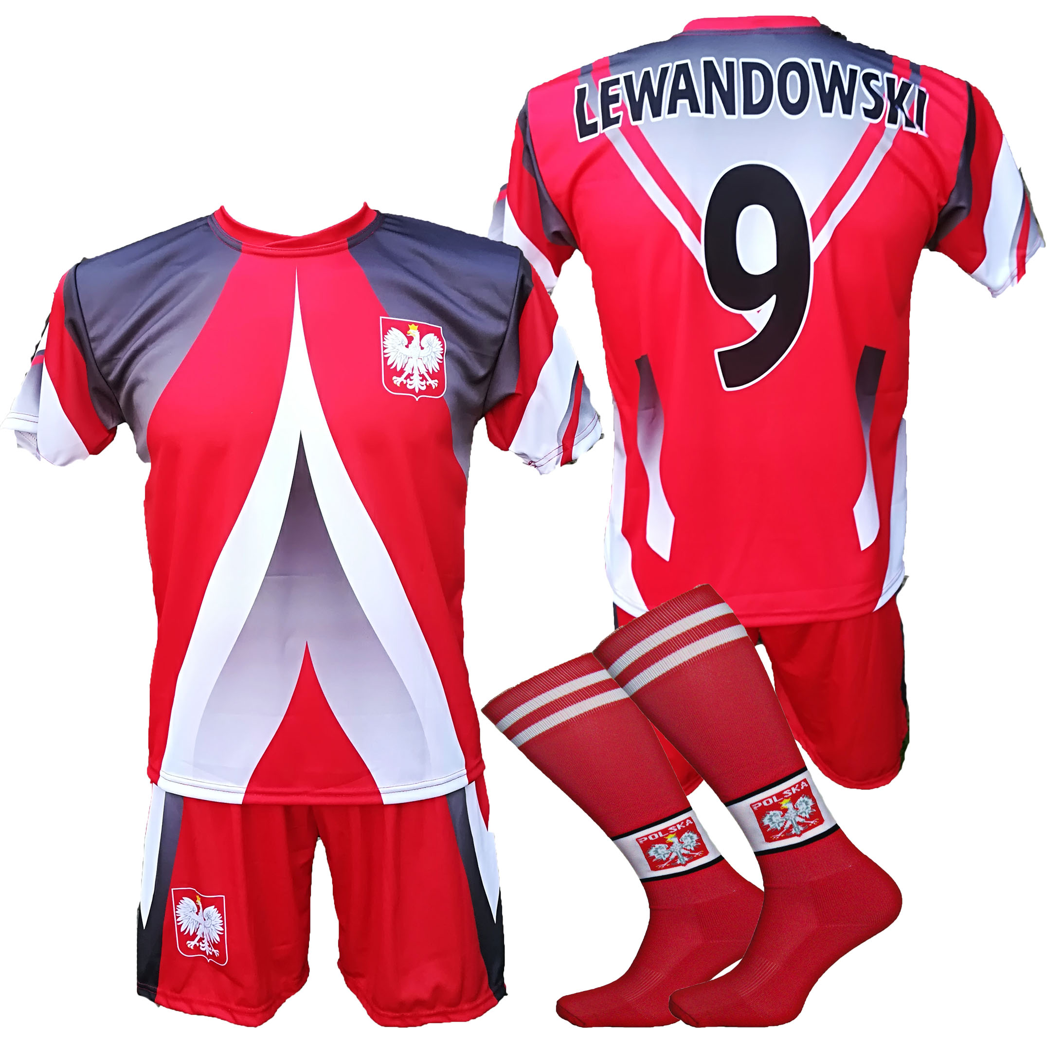 LEWANDOWSKI KOMPLET STRÓJ PIŁKARSKI LEWY 134 inne Kod producenta strój piłkarski