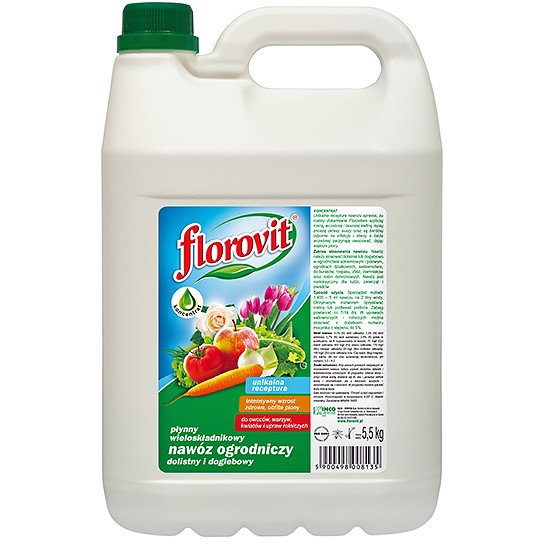 

Florovit Nawóz W Płynie Warzywa Owoce Kwiaty 5L