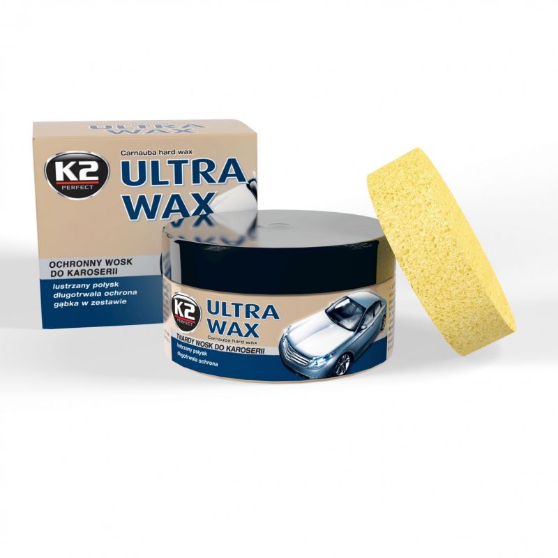 

K2 Ultra Wax 250g Wosk Carnauba Do Lakieru+ Gąbka