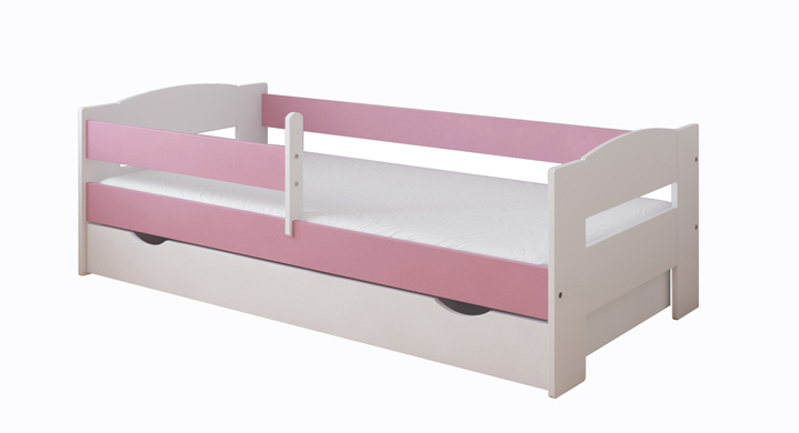 Łóżko Adaś 160x80 szuflada + MATERAC W ZESTAWIE Płeć Chłopcy Dziewczynki