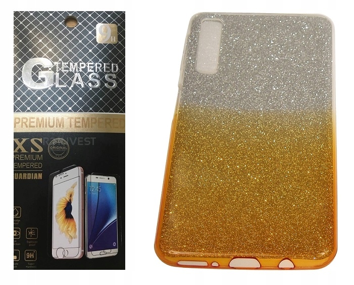 

Etui Glitter Ombre Samsung Galaxy A7 2018 + Szkło