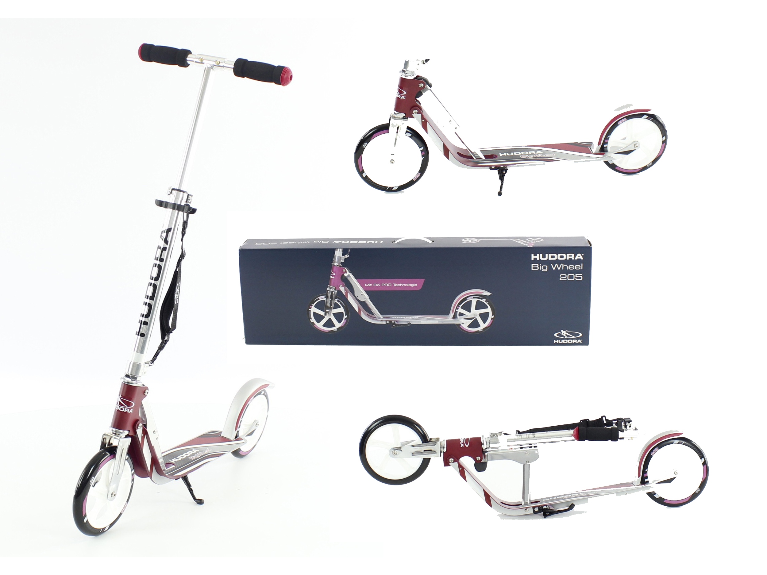 Hulajnoga Hudora Big 205mm100kg Alu Niemiecka XXL