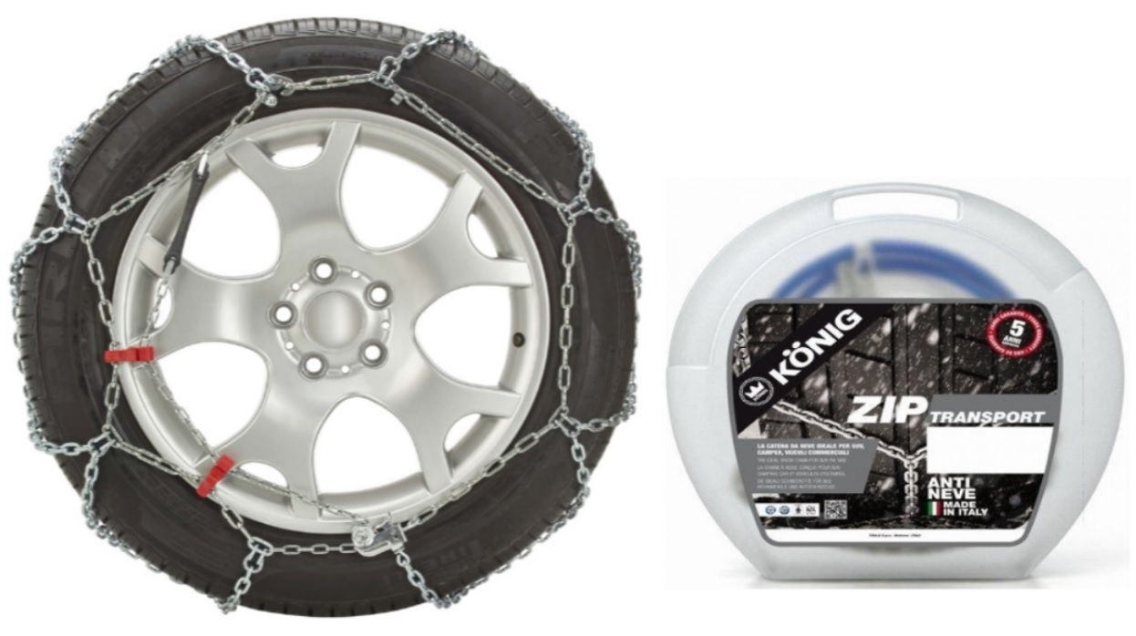 

Łańcuchy śniegowe Konig Zip 240 225/60R17 Mocne