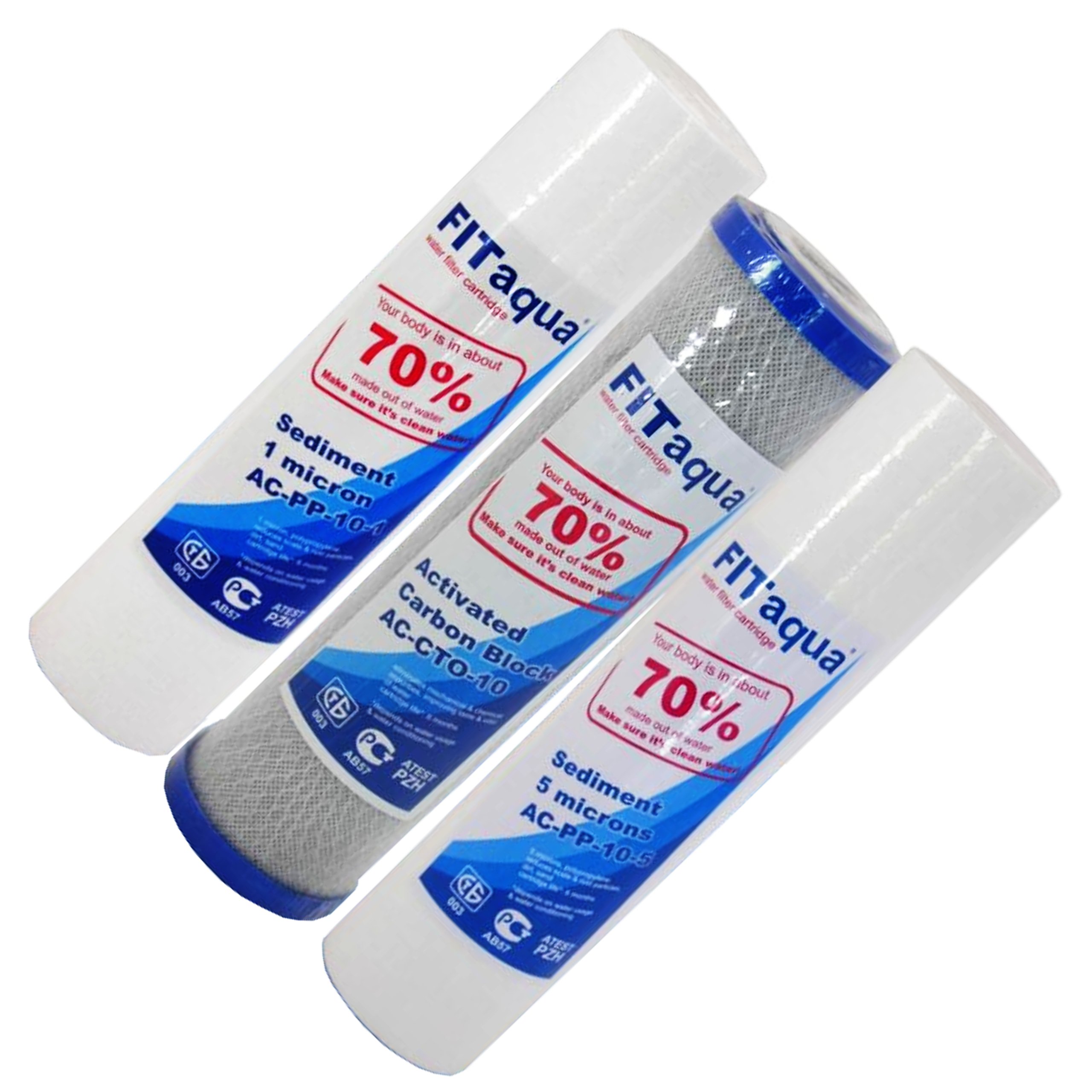 

Fit aqua Zestaw Wkładów Serwis Półroczny Osmoza Ro