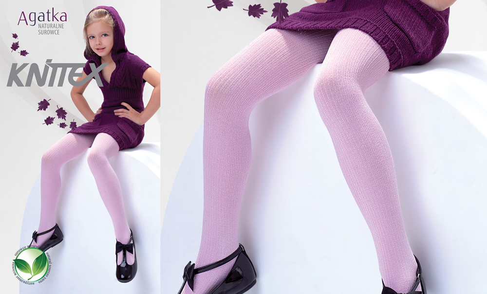 ŚLICZNE rajstopki DZIECIĘCE knittex AGATKA 146-152 Kod producenta DR0002