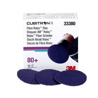 

3M Dysk 33380 Cubitron II Fibrowy 50mm Roloc P80+