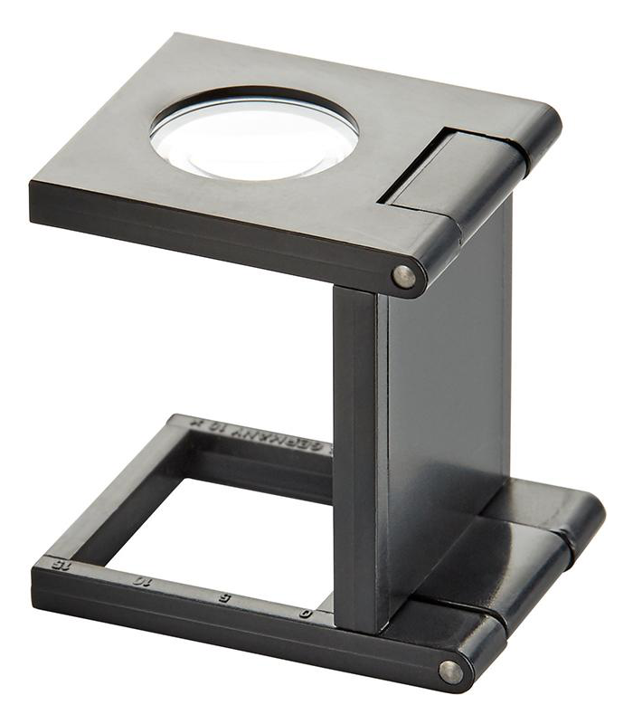 Přesná Tkací Lupa Eschenbach 10 x Měřicí