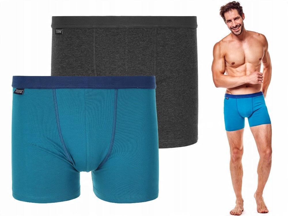 

Bokserki Henderson bawełna+lycra 2pak rL