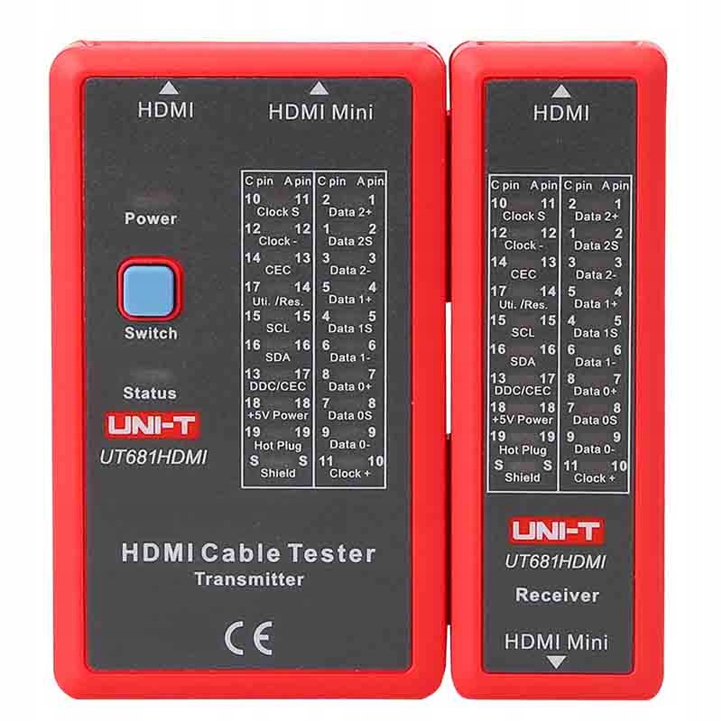 

___Tester kabli przewodów Hdmi Uni-t UT681HDMI___