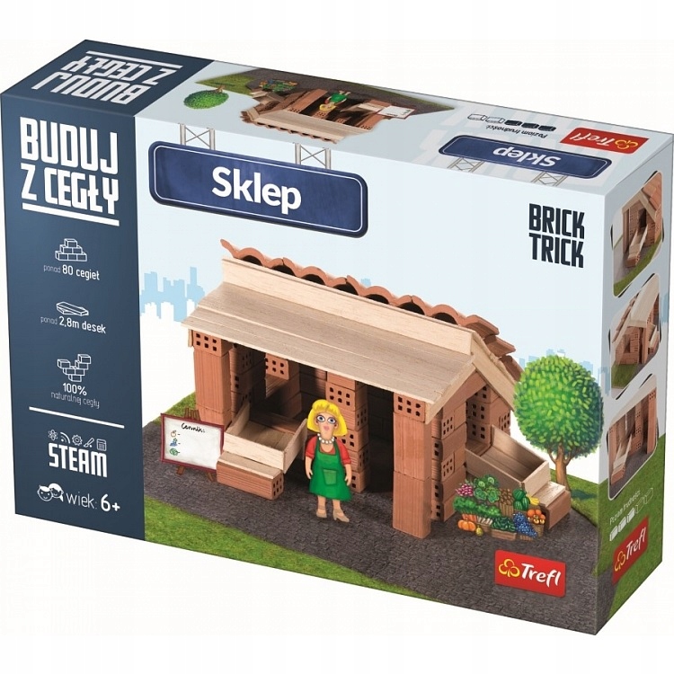 

Trefl Buduj z Cegły Sklep Brick Trick 60873