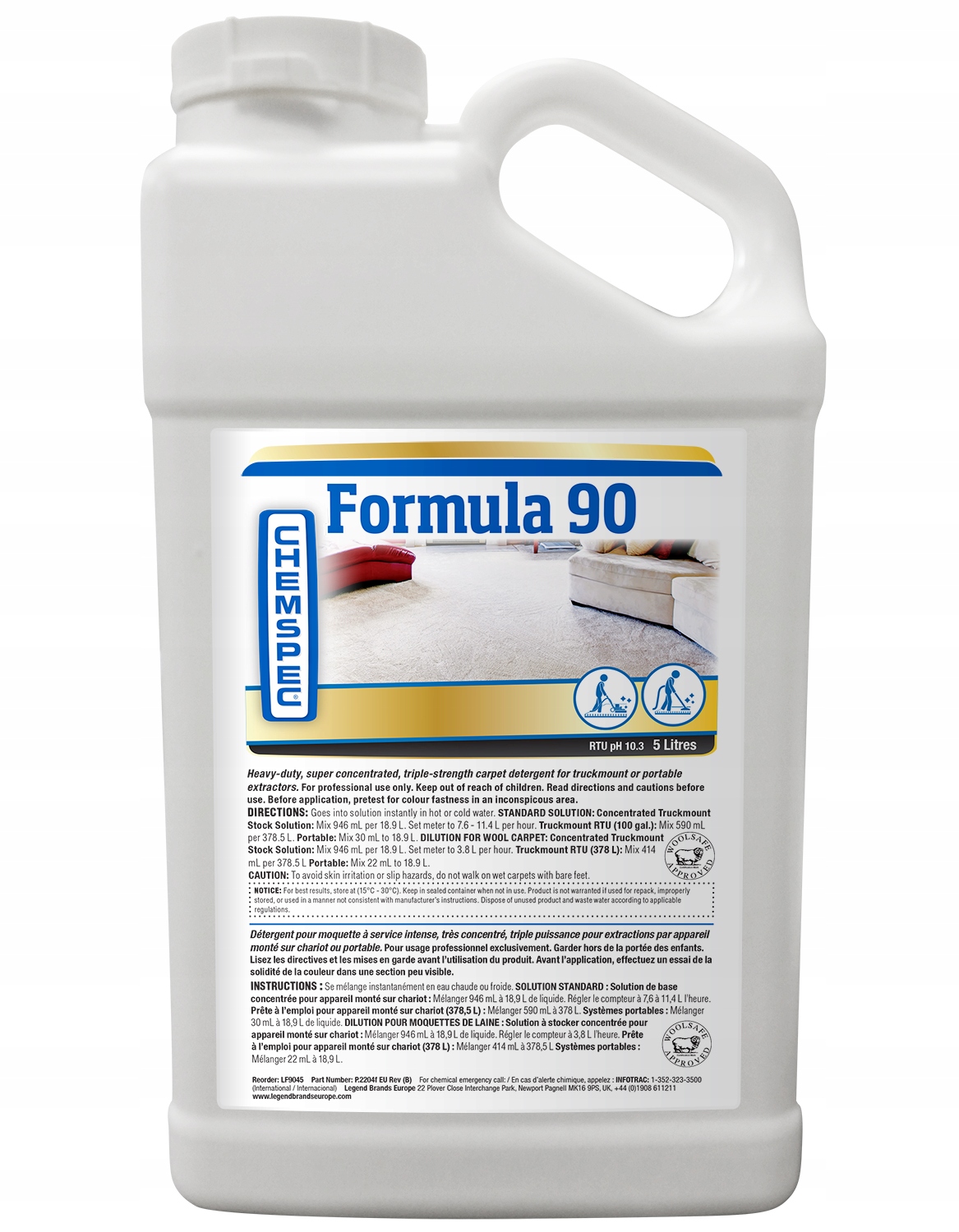 Chemspec Liquid Formula 90 жидкое моющее средство 5L