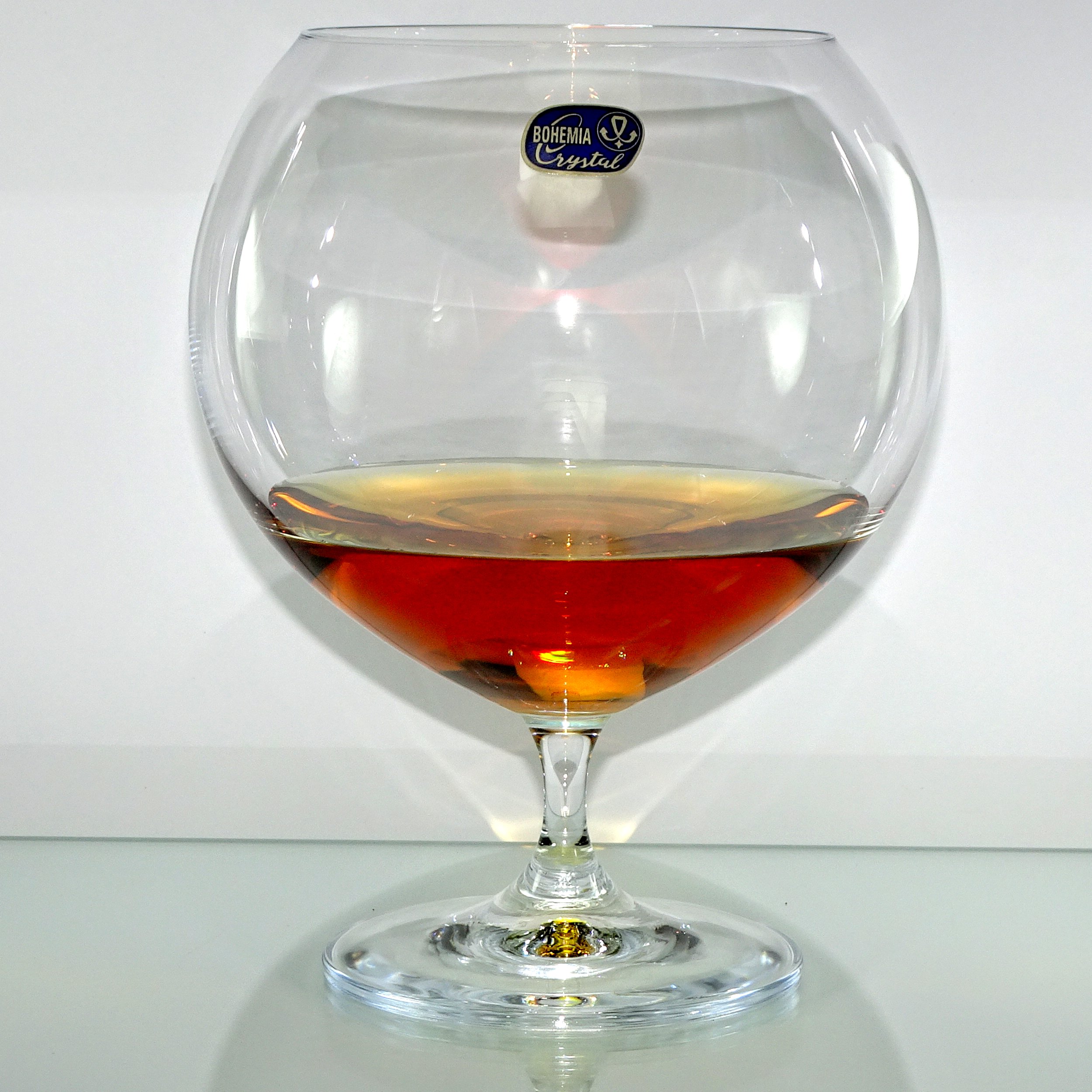 KIELISZKI DO KONIAKU BRANDY 1010ml BOHEMIA CRYSTAL Materiał wykonania szkło