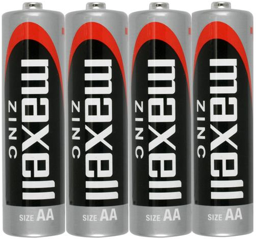

4x Bateria Baterie Maxell Aa R6 Zinc