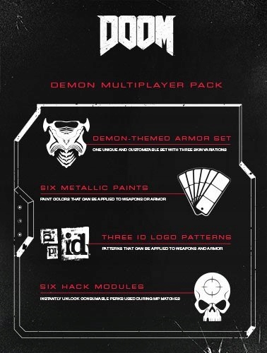 Doom Demon Multiplayer Pack Klucz Steam Pc Pl Key