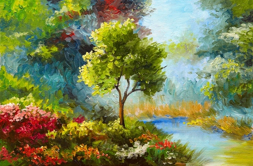 

Fototapeta 3D i nnie tylko Park Las Drzewa Widok