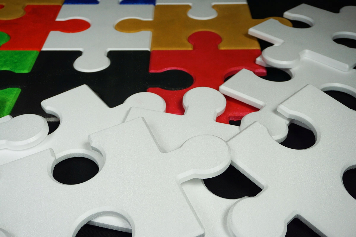 Panel ścienny styropianowy Puzel, Puzle Marka Decortena