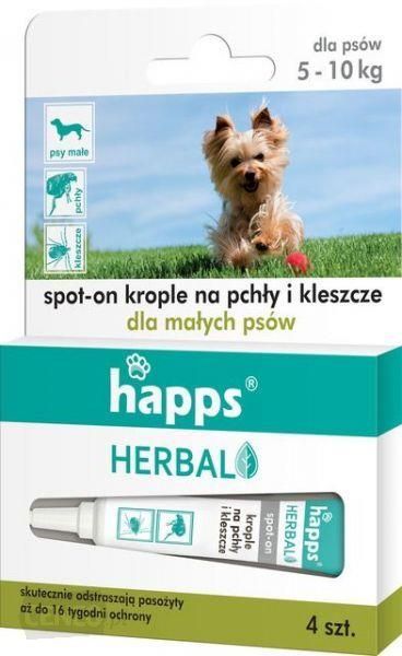 

Happs Krople Dla Psów Pchły Kleszcze Do 10KG