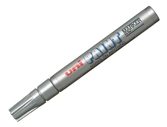 

Marker Olejowy Uni Paint PX-20 Olejny Srebrny