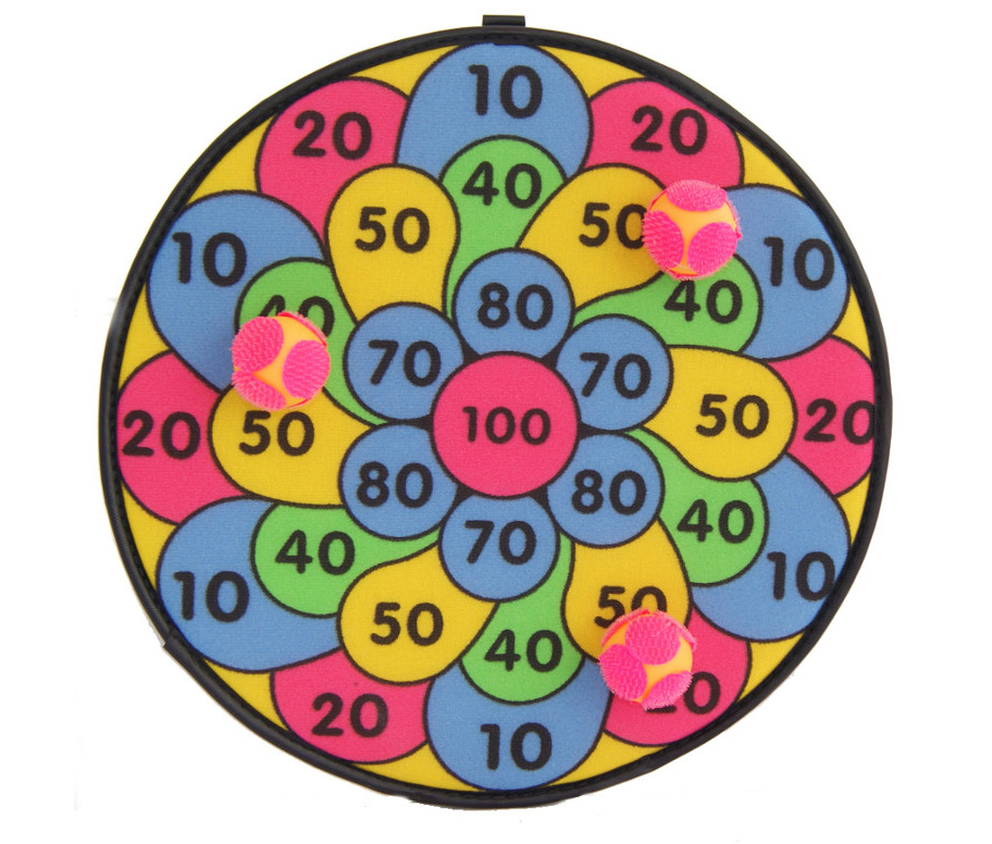 TARCZA na Piłki Rzepy Rzutki Bezpieczne dla Dzieci Marka inna