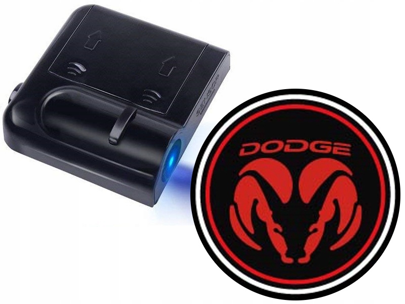 

Światła Led Powitalne Logo Dodge Bezprzewodowe 3D