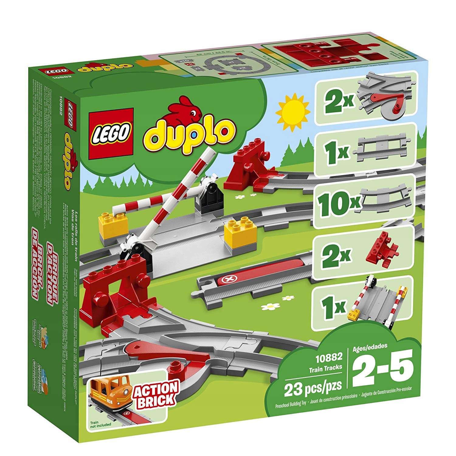 

Lego Duplo 10882 Tory Kolejowe