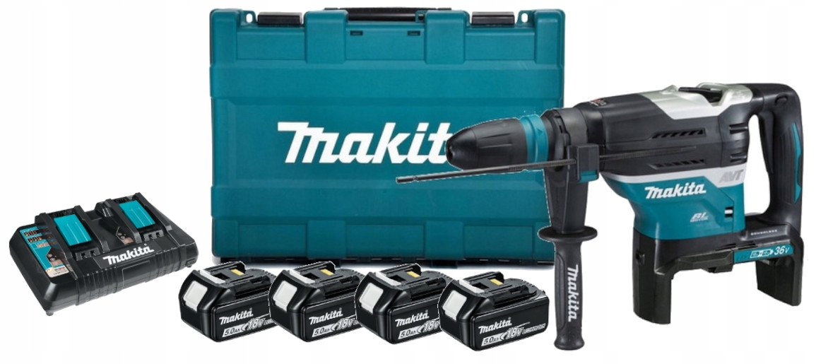 

Makita DHR400PT4U Akum. Młot Udarowy Sds-max