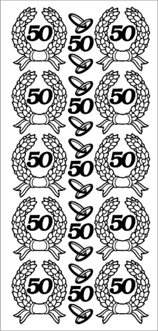 STICKERSY NAKLEJKI ROCZNICA nr JO-18 Wykończenie papieru nie dotyczy