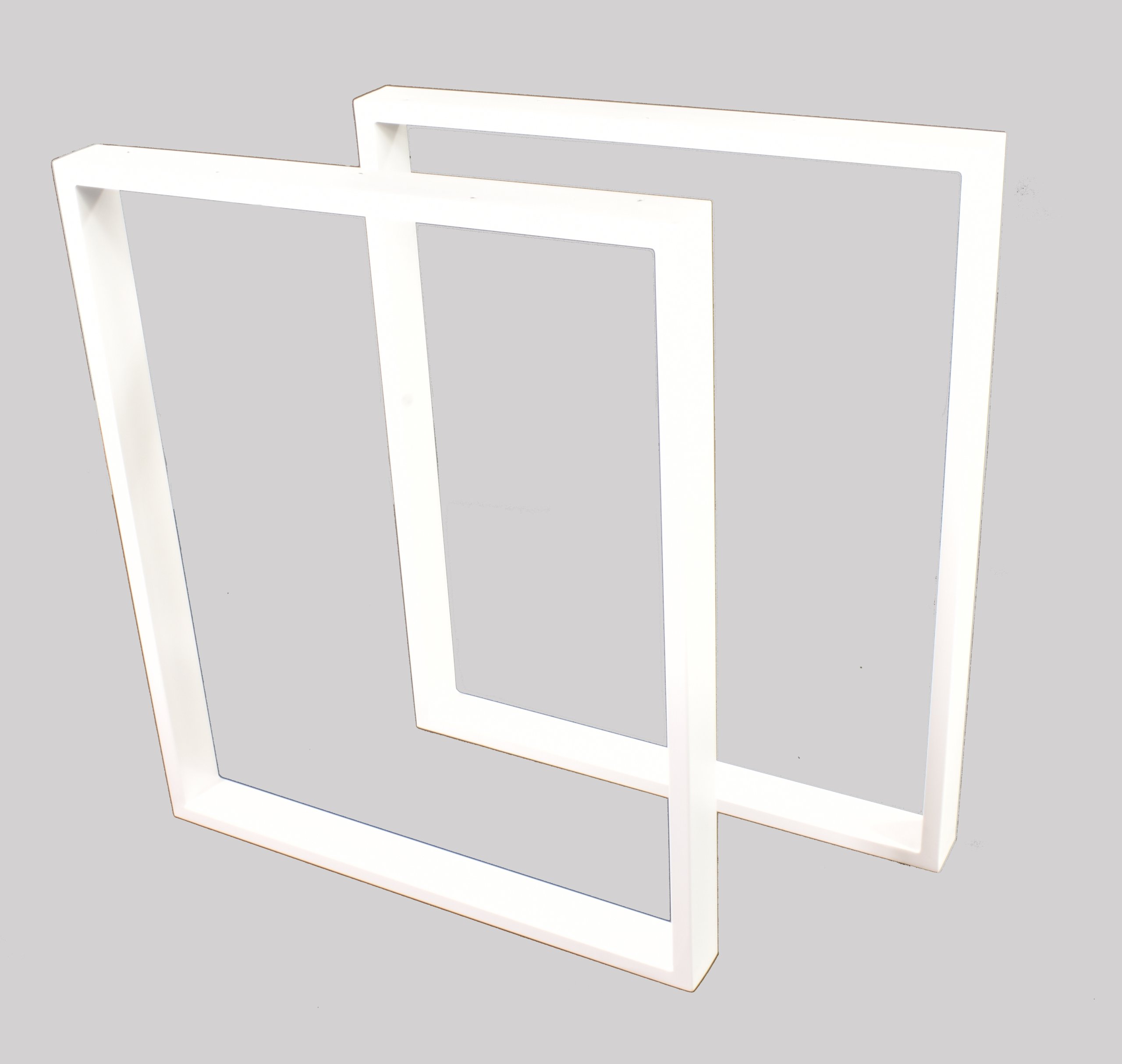 Nogi metalowe do stołu 60x72cm loft industrial Wysokość produktu 72 cm