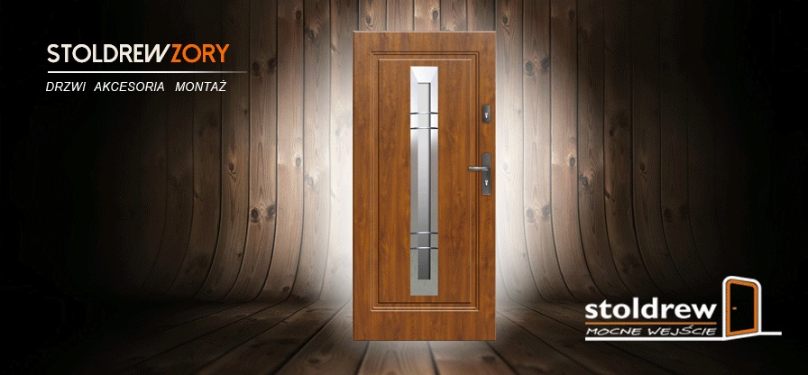 POLSKIE DRZWI ZEWNĘTRZNE METALOWE LAK ALU 2 TANIO! Strona lewe