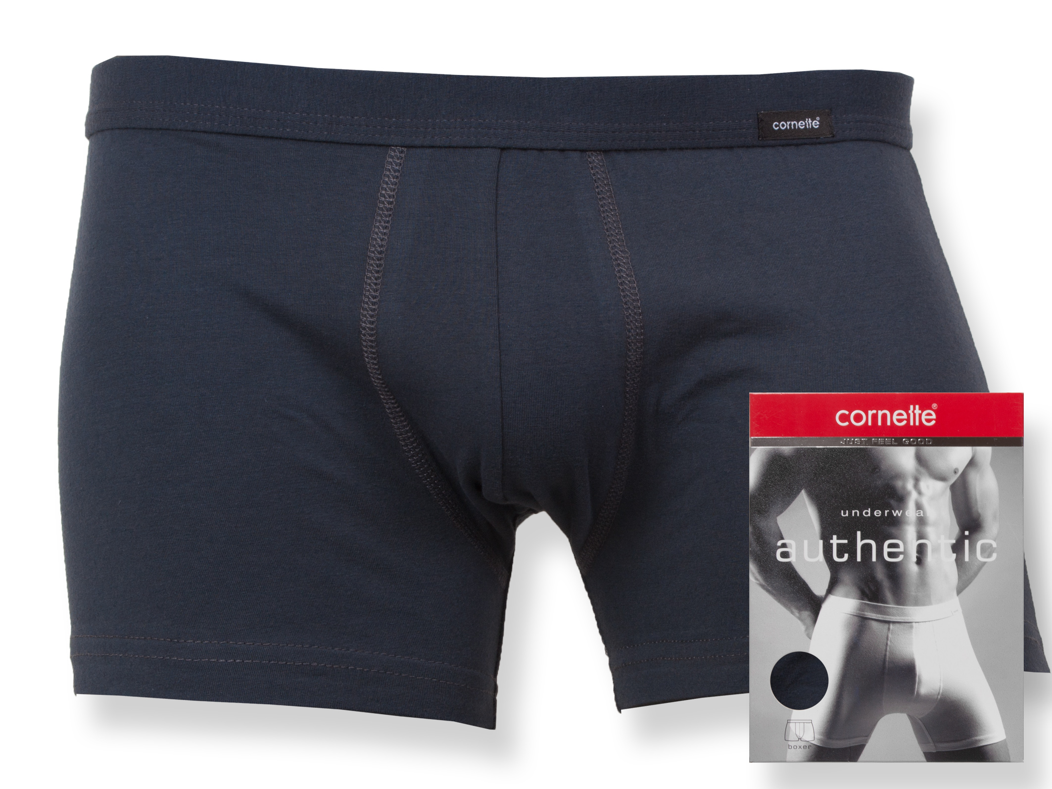 

Cornette Szorty Authentic Perfect Mini grafit XL